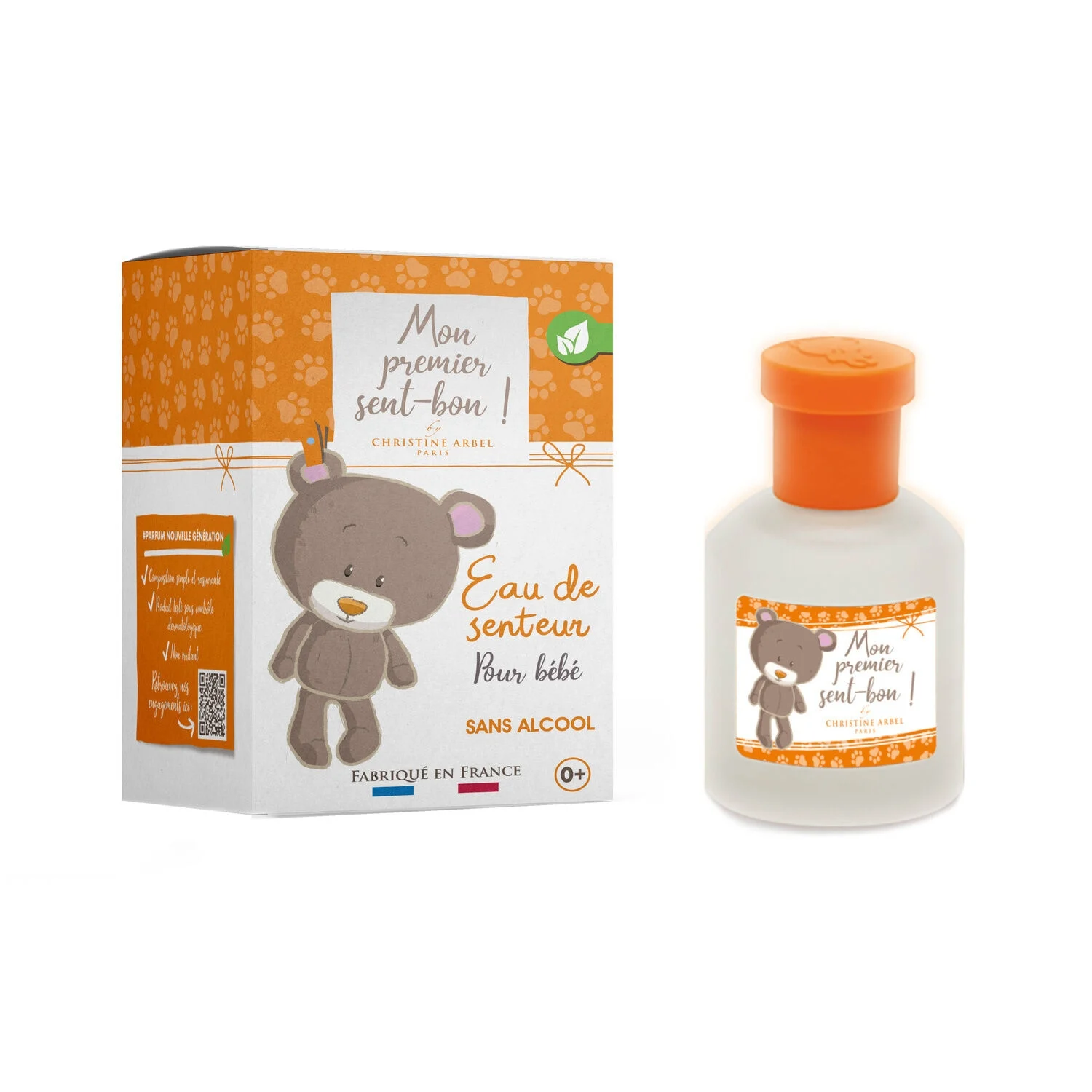 50ml Edt Eau Bebe Arbel Cep