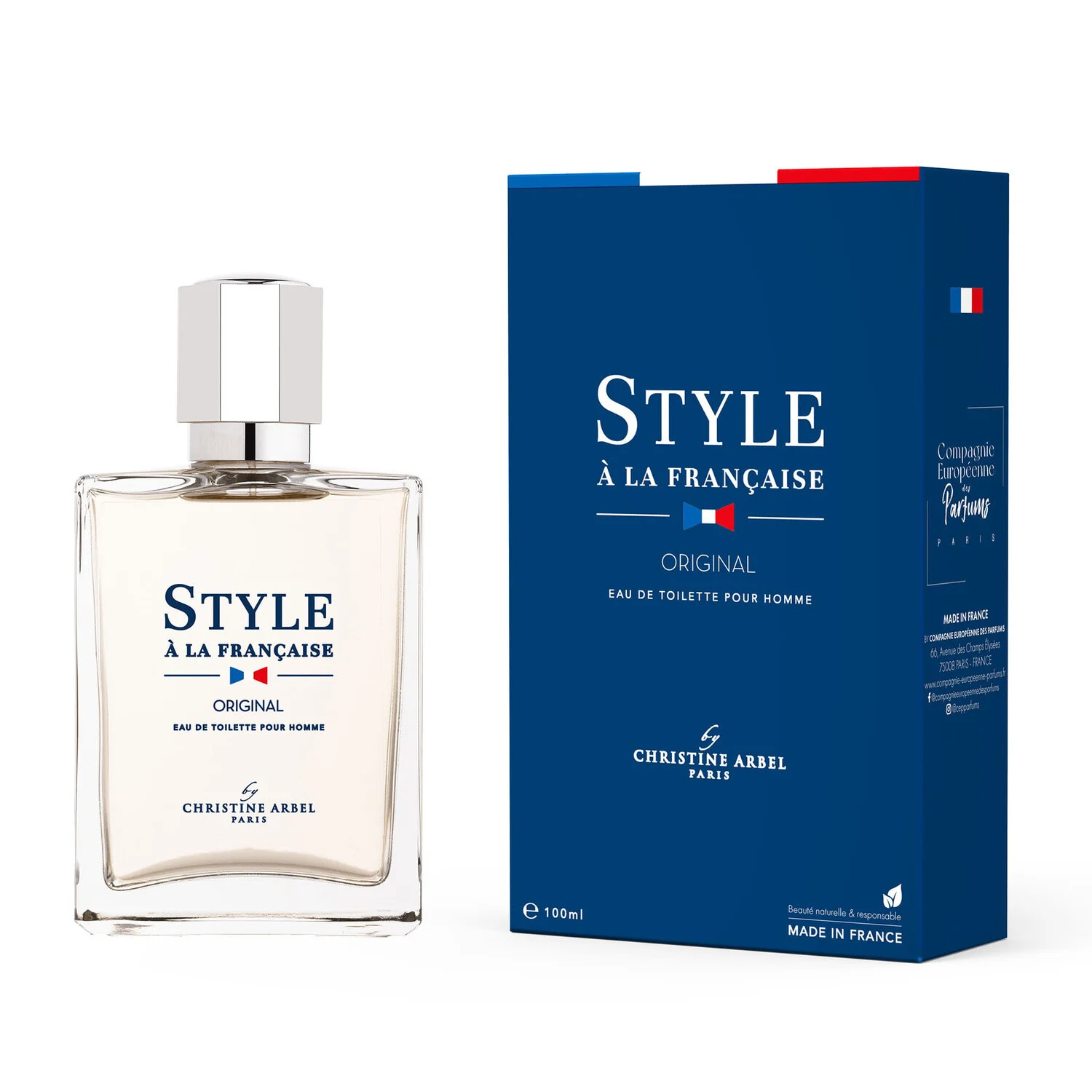 Eau De Toilette Style à La Française 100ml -christine Arbel