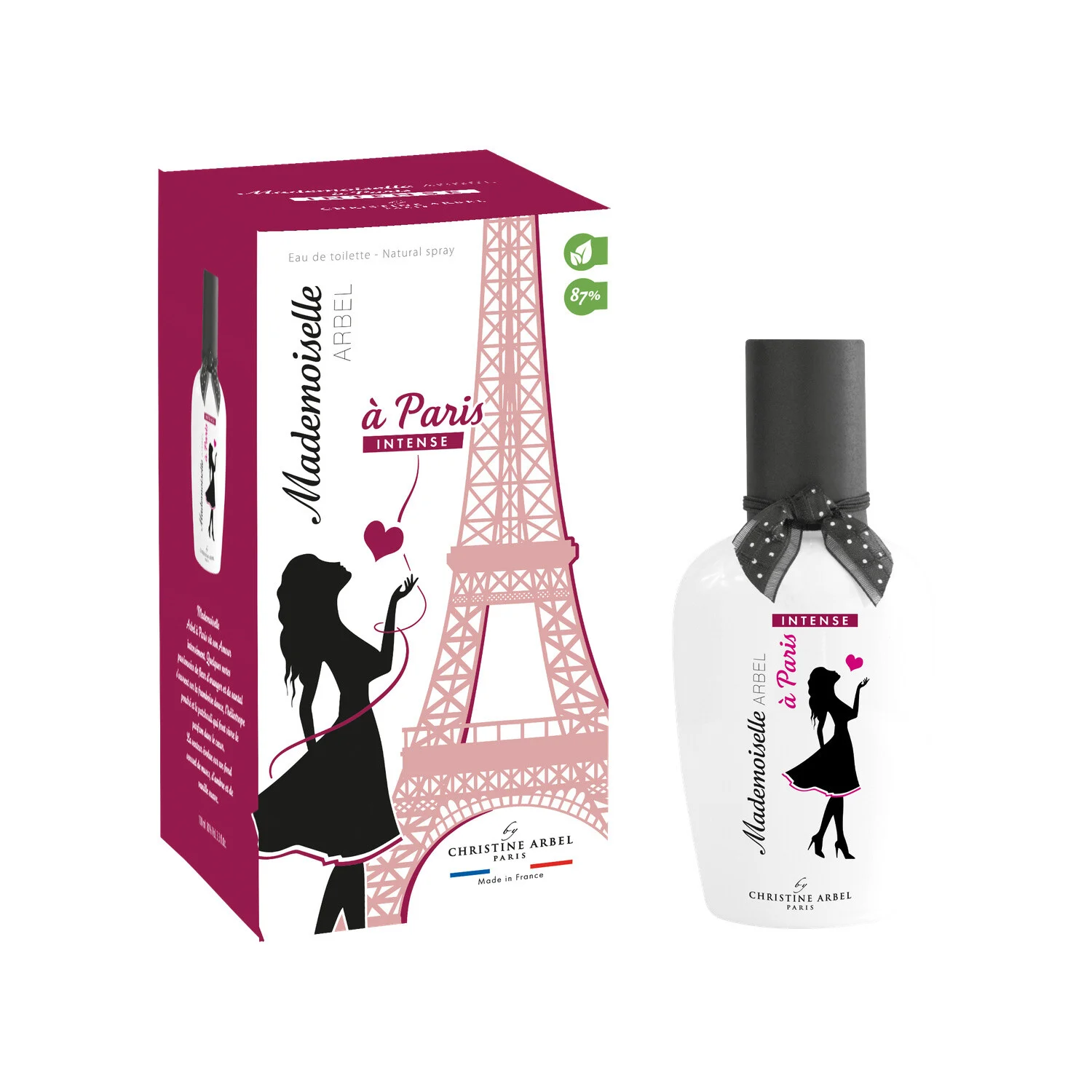 Eau De Toilette Parfum À Paris Intense 100ml -Christine Arbel