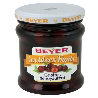 Griottes Dénoyautées Préservées Beyer 320ml