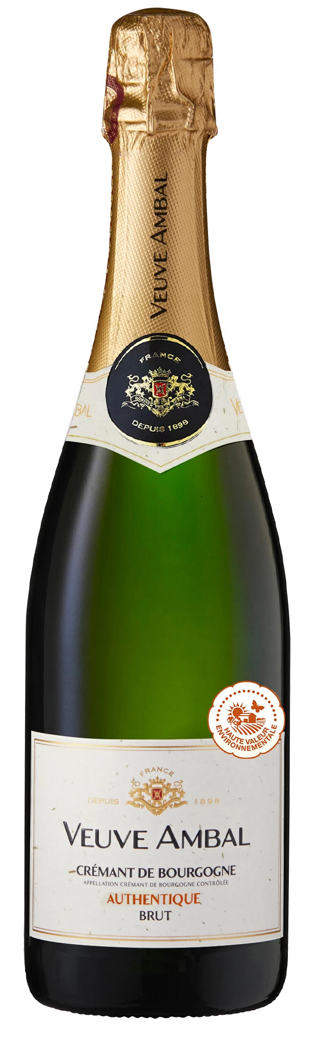 Crémant de Bourgogne Brut Autentico 12% 75cl VEUVE AMBAL