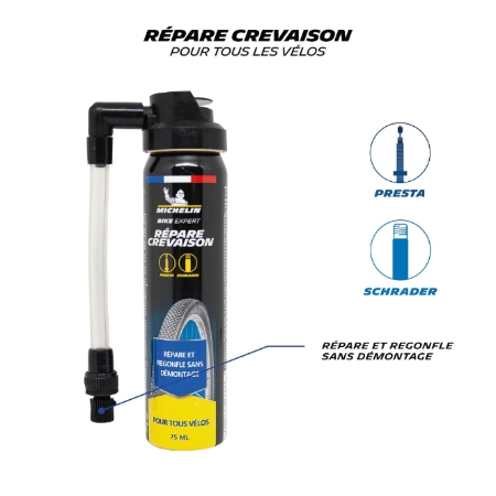 Aerosol Repare Crevaison Velo