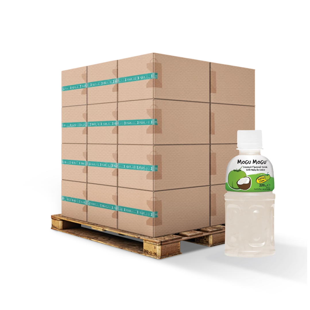 Coconut And Nata De Coco Drink 32cl Fr X24 - MOGU MOGU