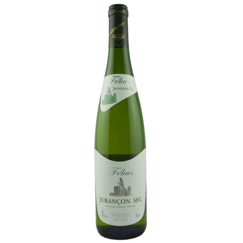 Vin Blanc Jurançon Sec, 13°, 75cl - FEBUS