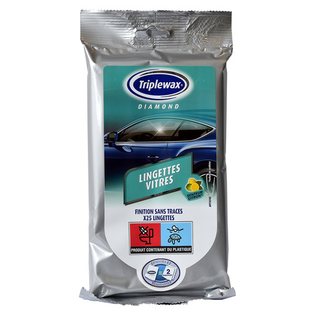 Tpw Lingettes Vitres X25 - Cit