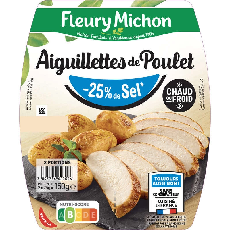 Kipreepjes 2x75G - FLEURY MICHON