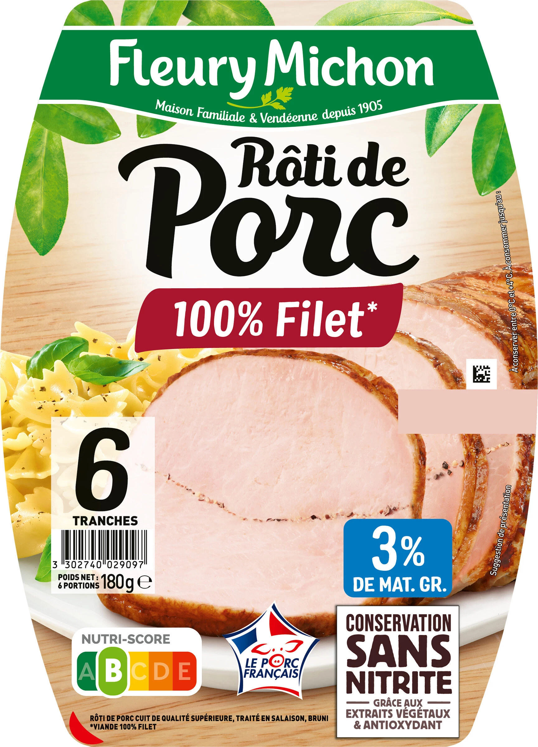 180g 6t Roti Porc Sup Fl Mi