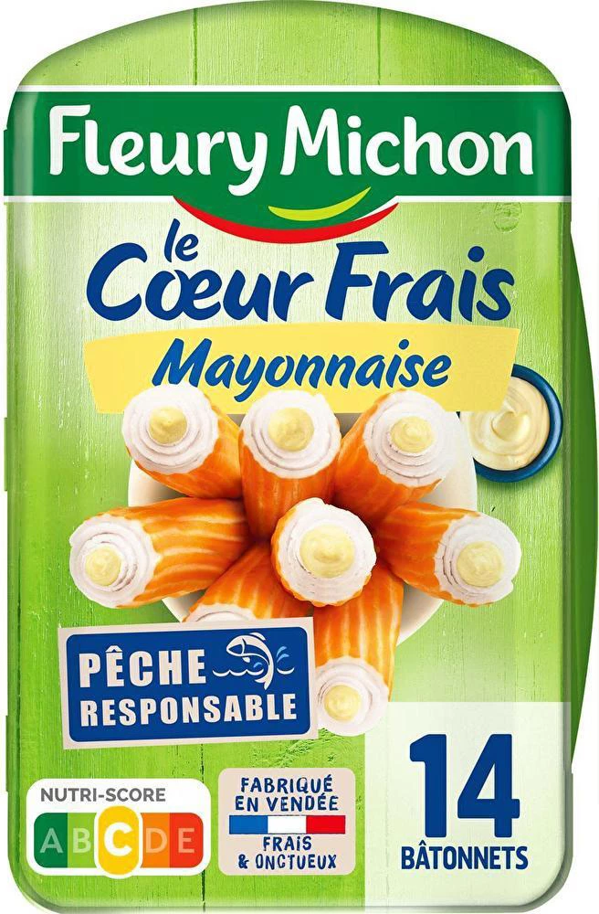 Surimi sticks with fresh mayonnaise - FLEURY MICHON