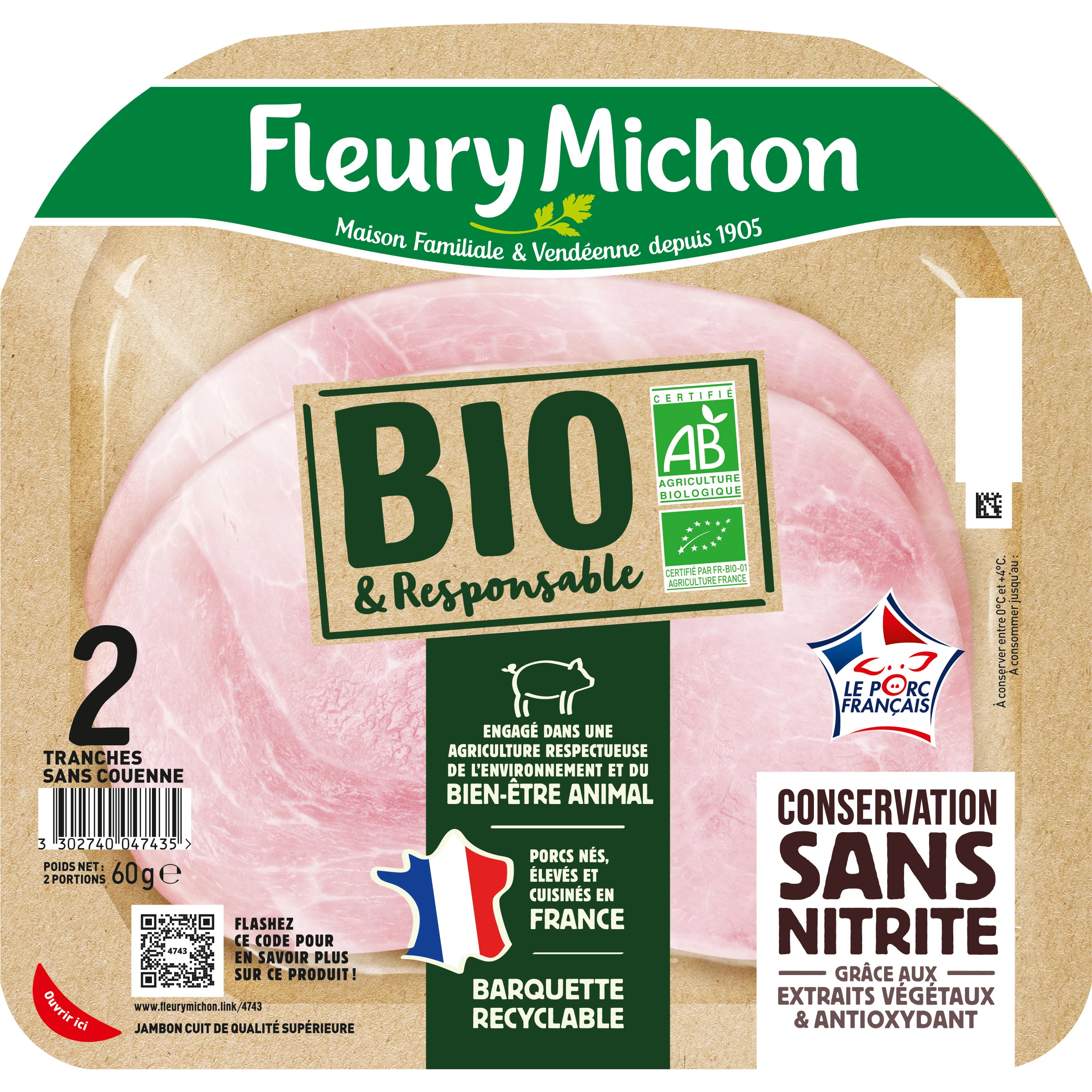 Superior stewed - ORGANIC - FLEURY MICHON