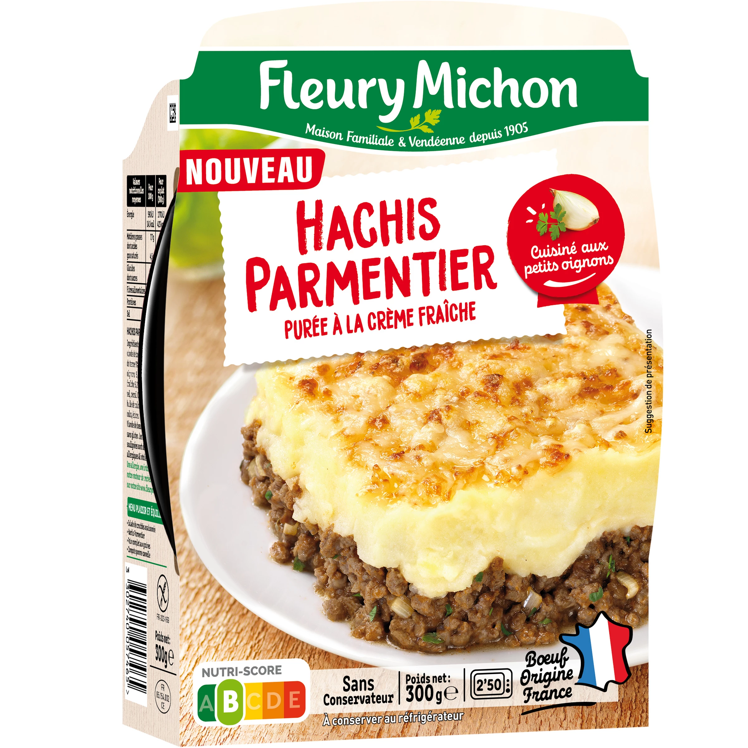 Hachis Parmentier Emmental 300