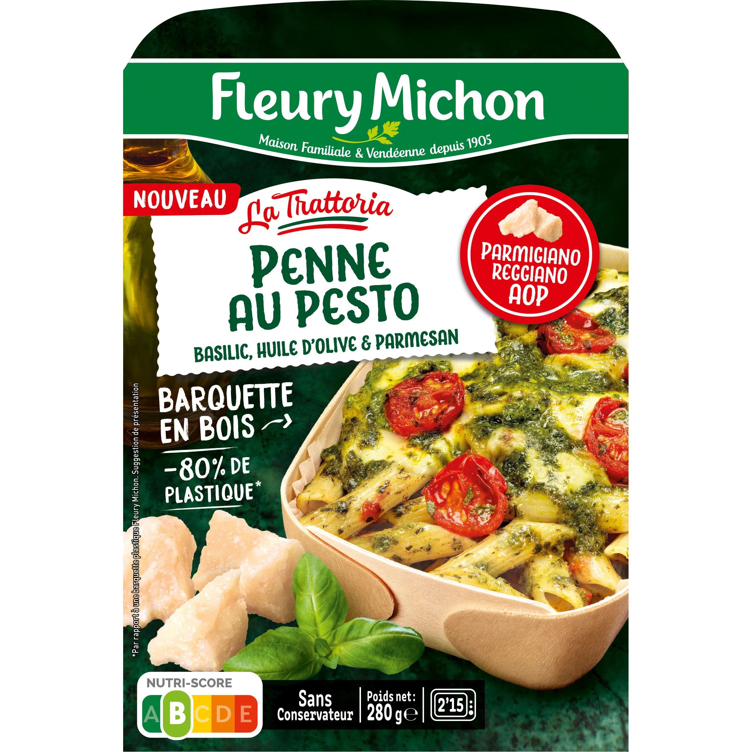 Penne Au Pesto 280g