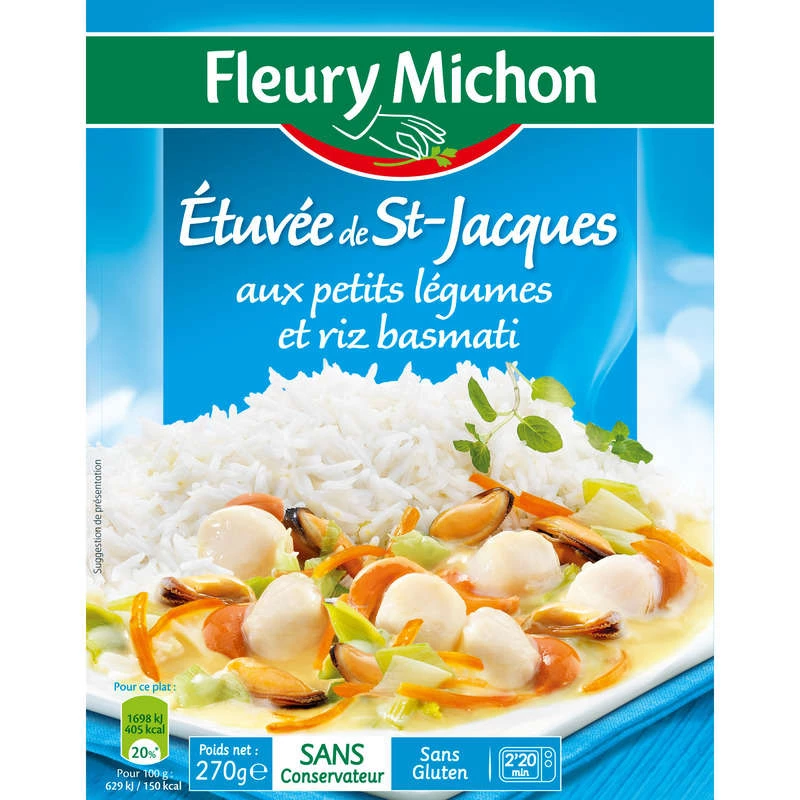 Etuvee Stjacq.riz Basm.270g