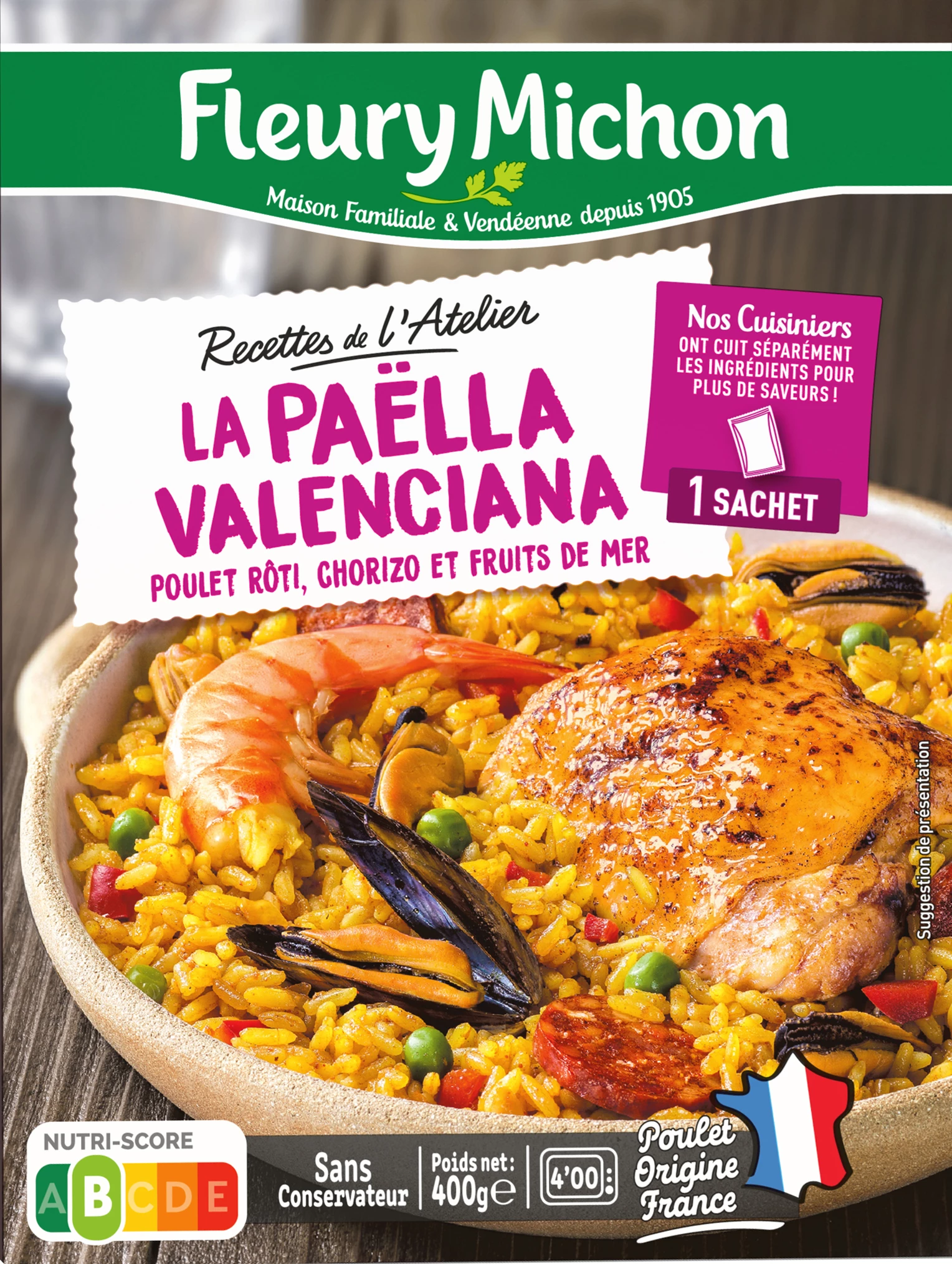 Paella Valenciana Fm 400g