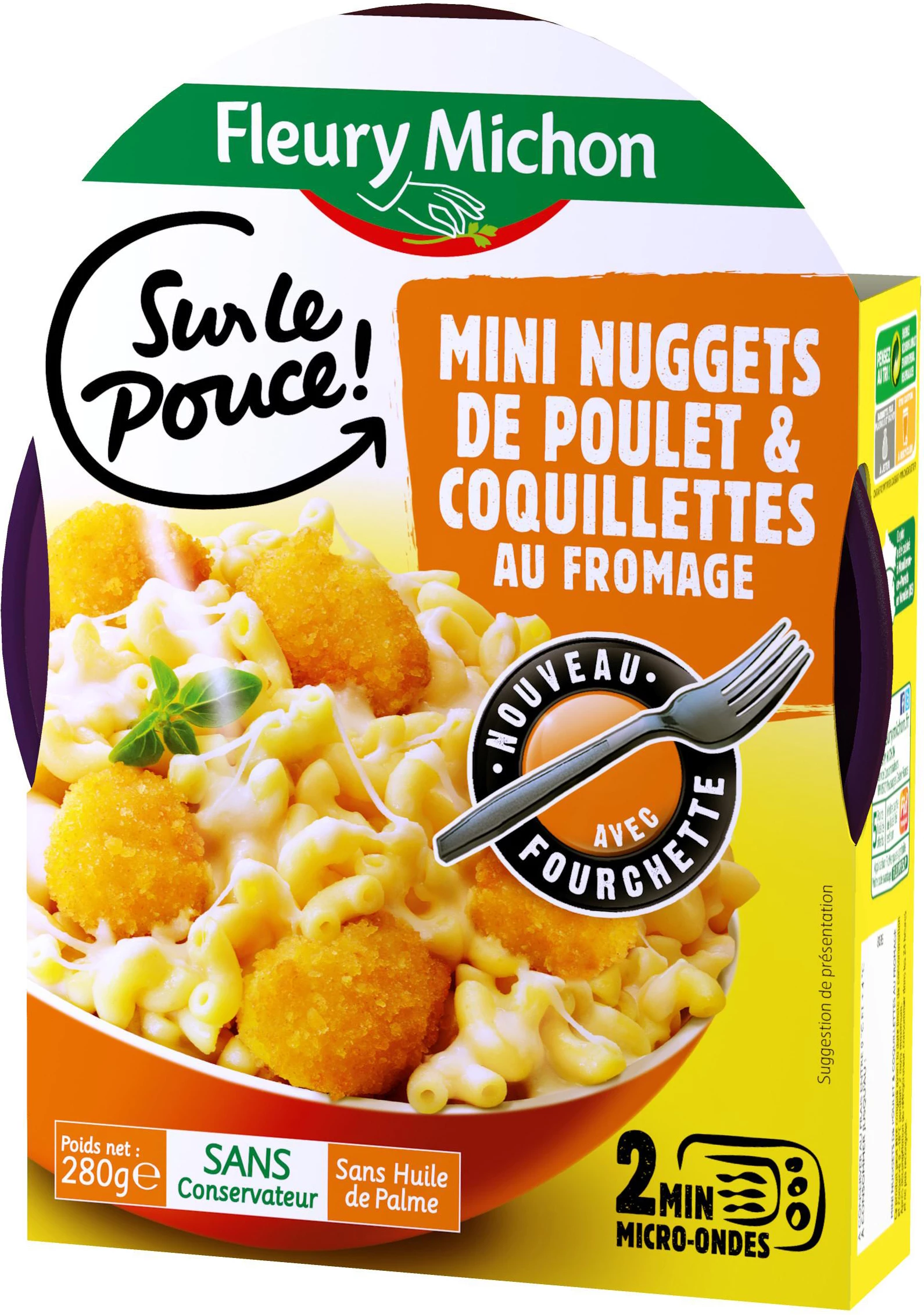 Nuggets Shells 280g Flor