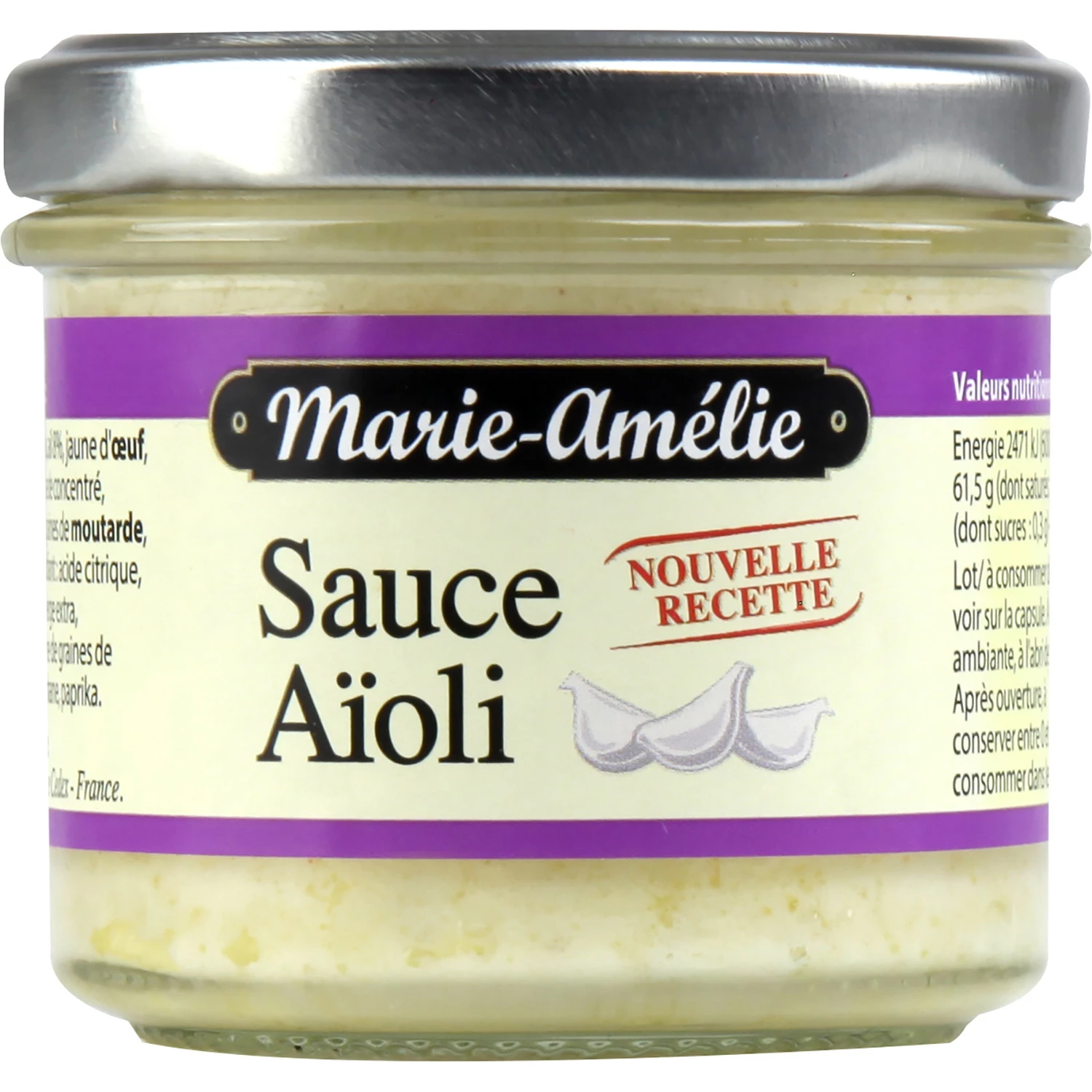 Aïoli, Verrine 90gr - MARIE AMELIE