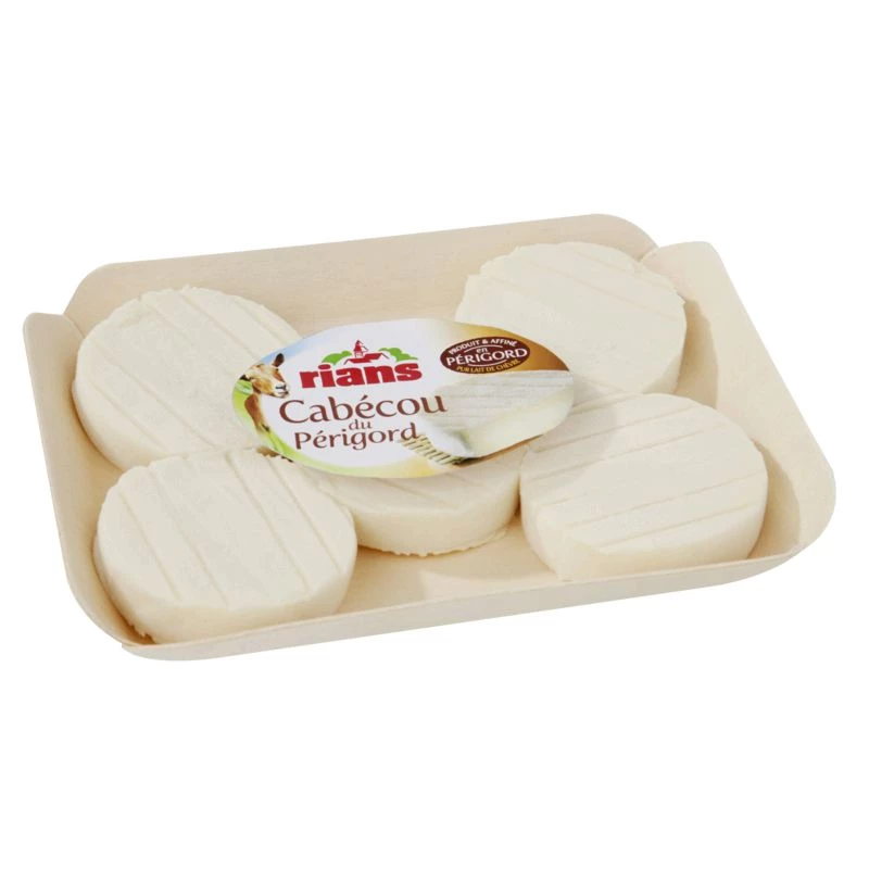 Queso de cabra Cabecou de Périgord x5 175g - RIANS