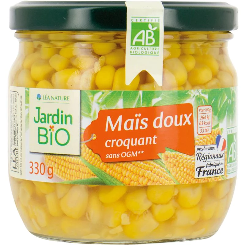 Biologische suikermaïs 330g - JARDIN Bio