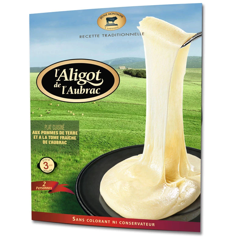 Fromage l'aligot de l'Aubrac 500g - JEUNE MONTAGNE