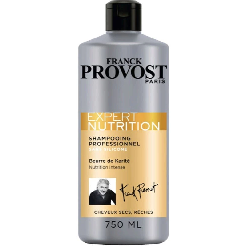 Shampoo esperto di nutrizione al burro di karitè 750ml - FRANCK PROVOST