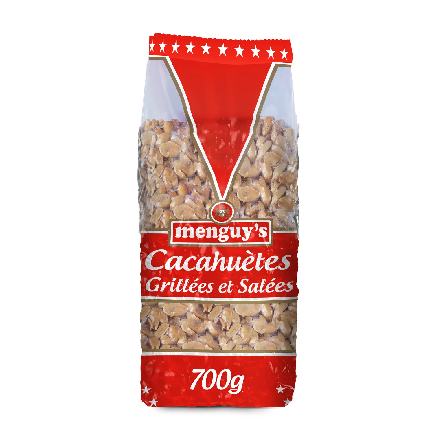 Grilled and salted peanuts 700g - Menguy's