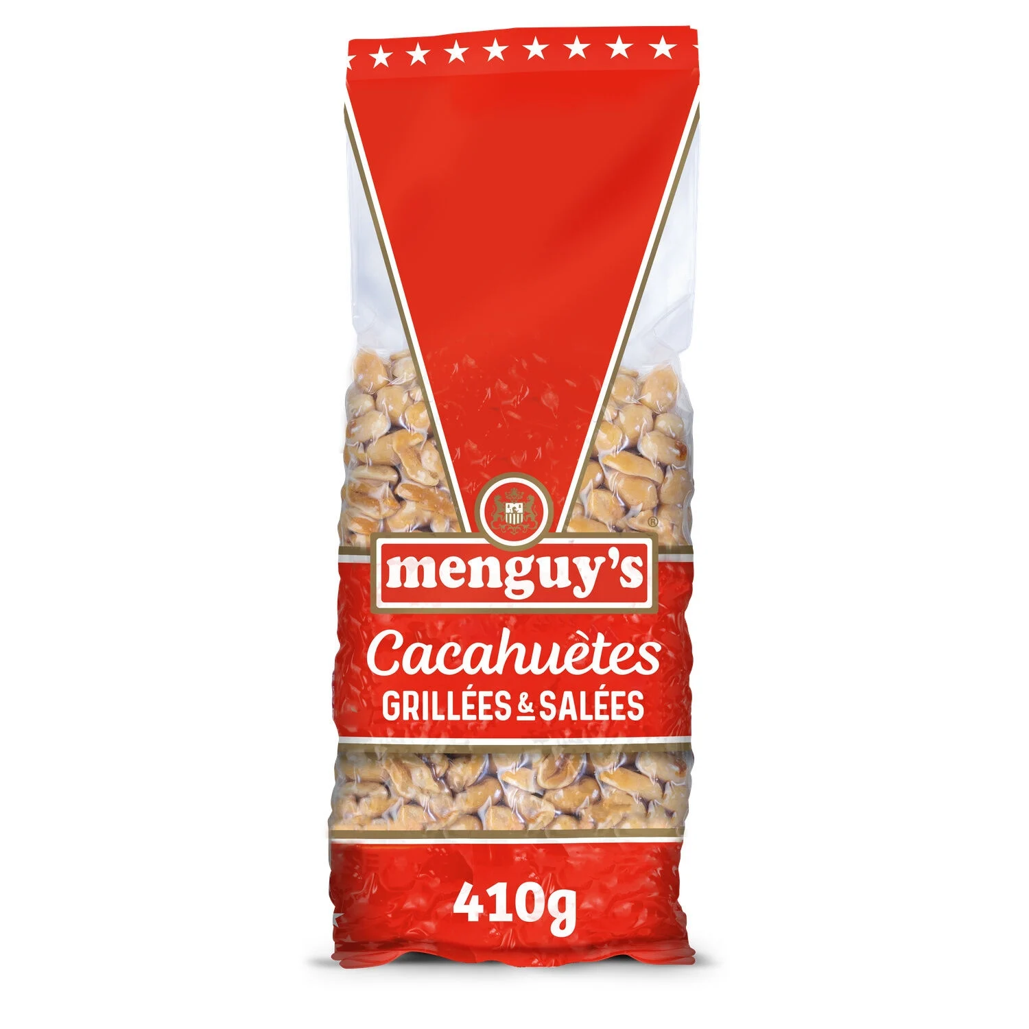 Roasted And Salted Peanuts 410g - Menguy's