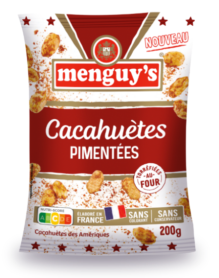 200g Cacahuet Gril Pim Menguys