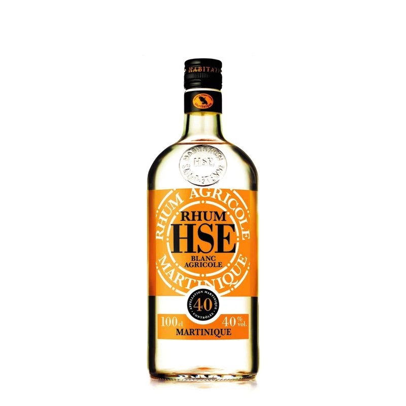 White Agricole Rum AOC Valois HSE, 40°, 1l bottle