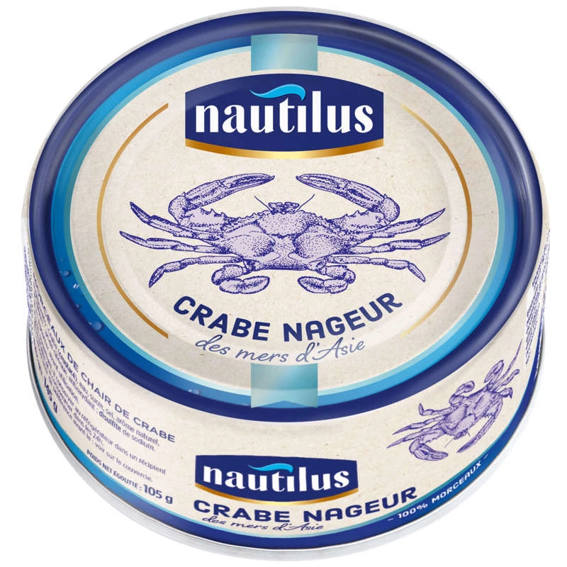 Caranguejo 100% Peças; 105g - NAUTILUS