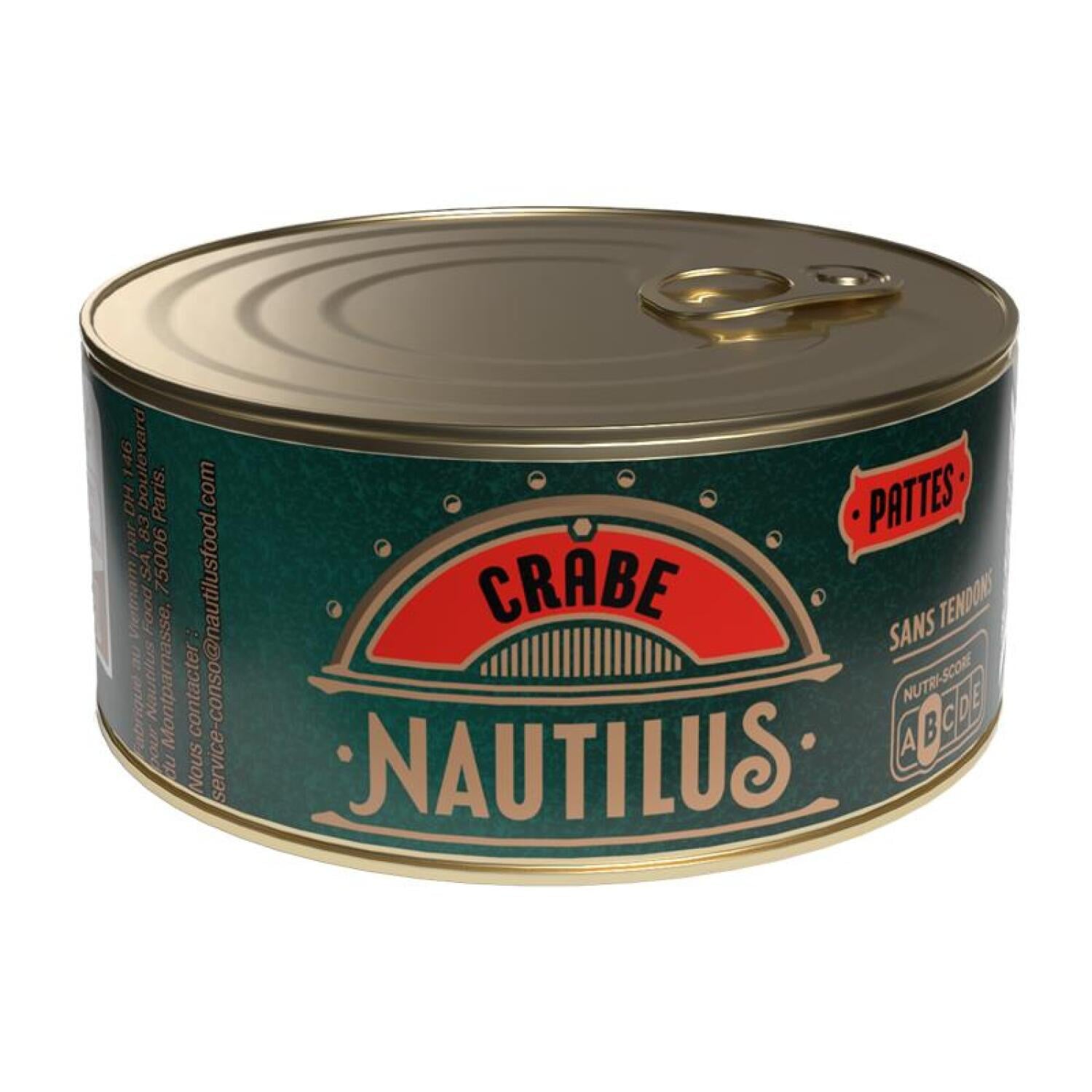 105g Crabe 100 Pattes Nautilu