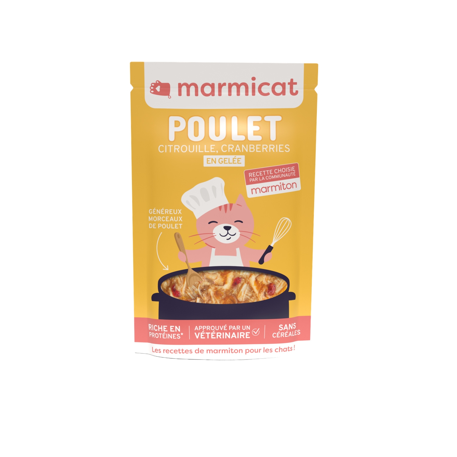 70g Pochon Poulet Gelee Marmic