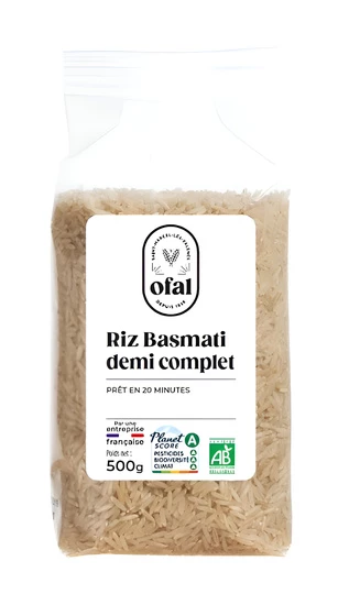 Half Whole Basmati Rice 500g - OFAL