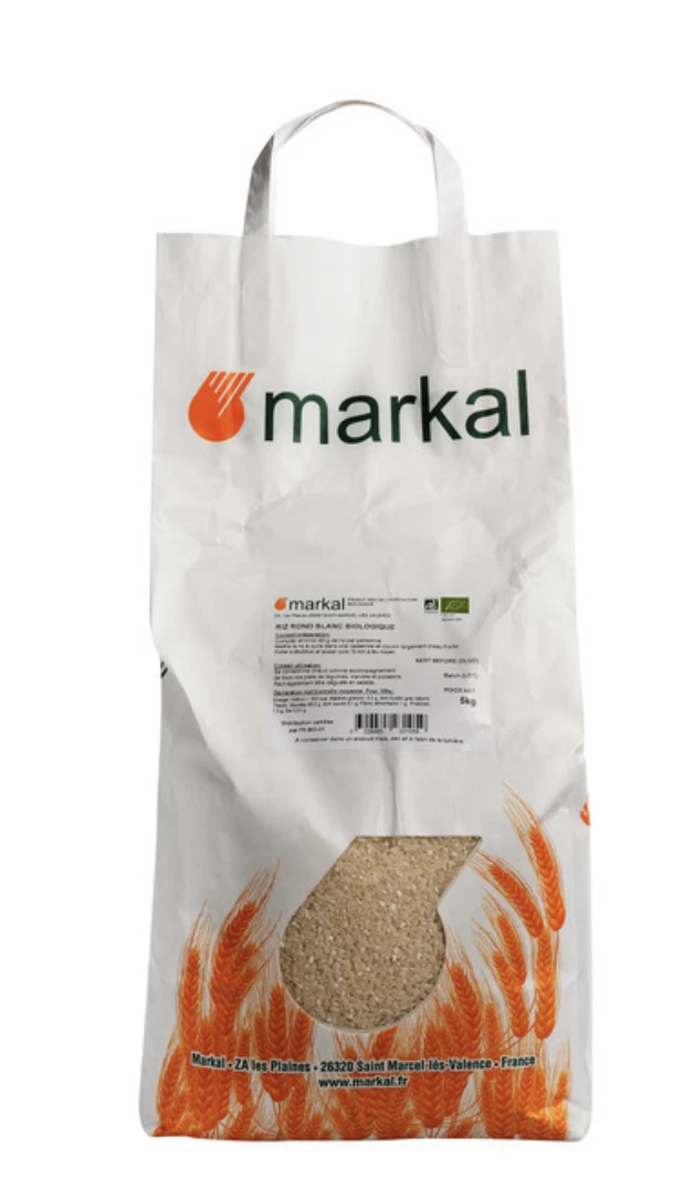 Riz Rd Blc Bio Sac 5kg - Markal