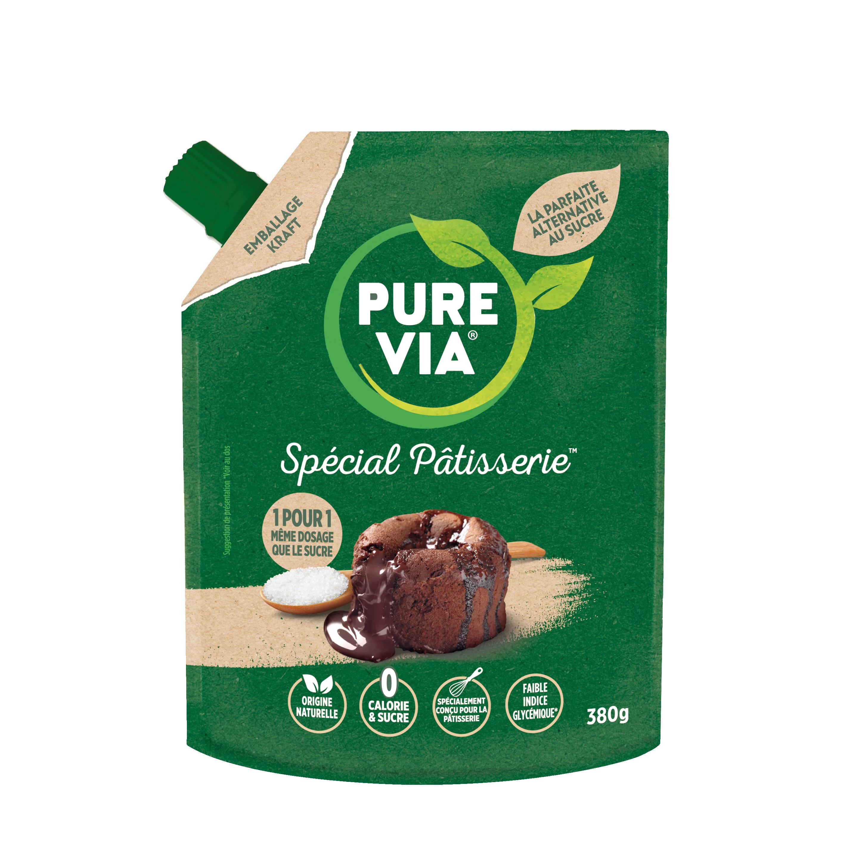Sweetener of Natural Origin Special Pastry 380g - PURE VIA