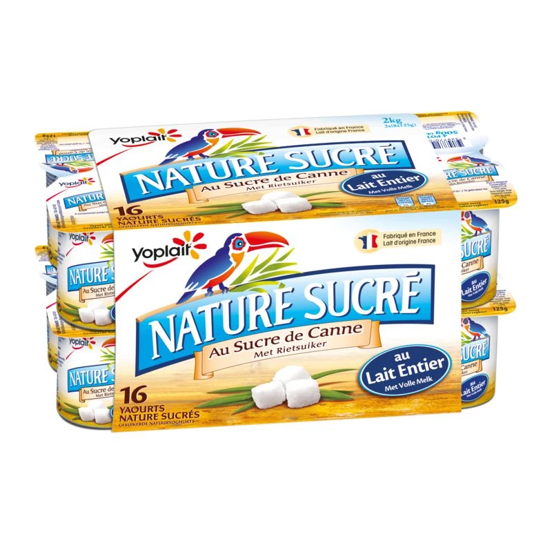 Yogurt Naturale Dolce 16x125g - Yoplait