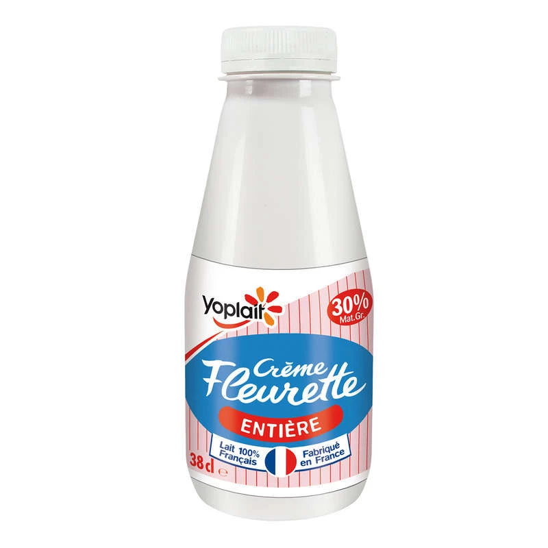 Whole cream whipping cream 30% fat - YOPLAIT