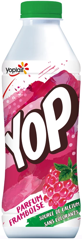 Yop Raspberry Flavored Drinkable Yogurt 825g -  Yoplait