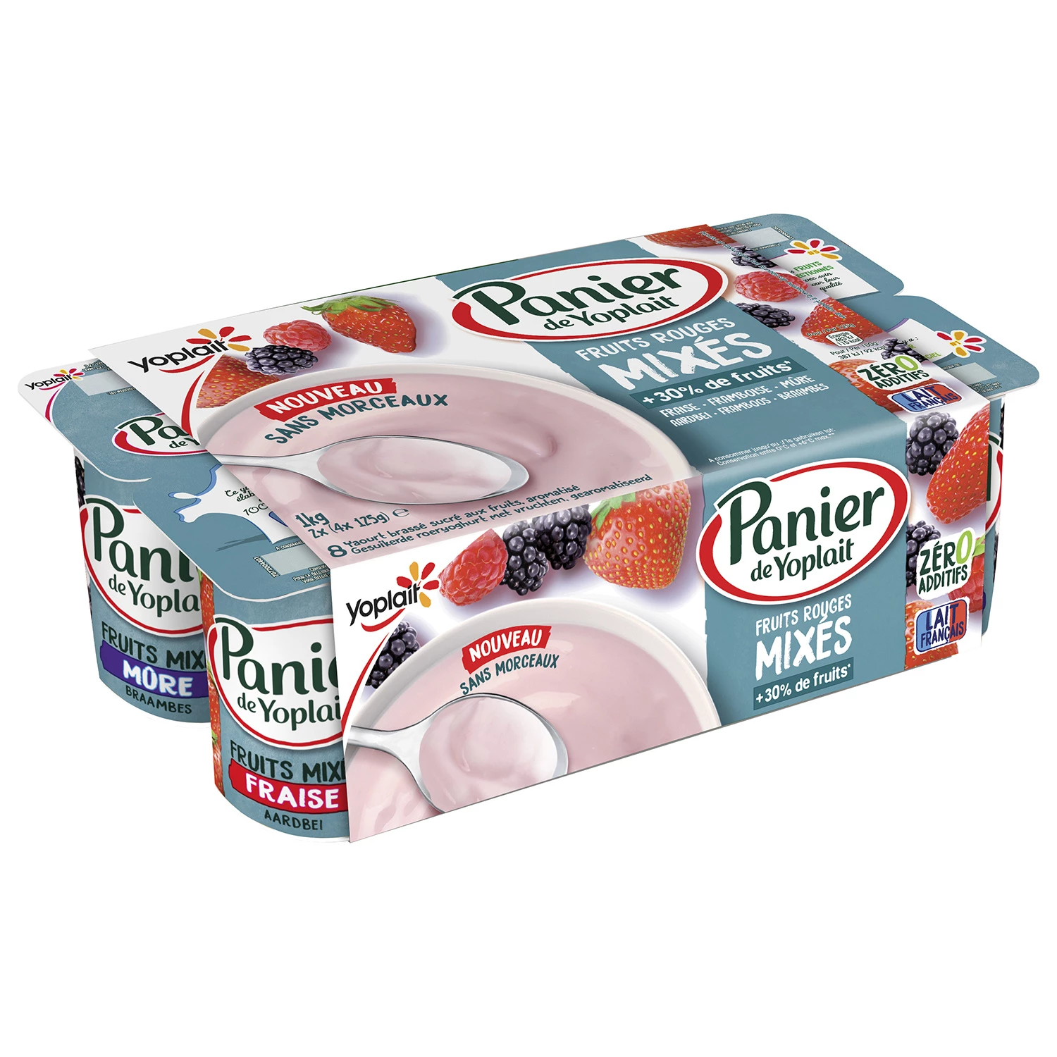 Panier Mixes 125g X8 Fruits Ro