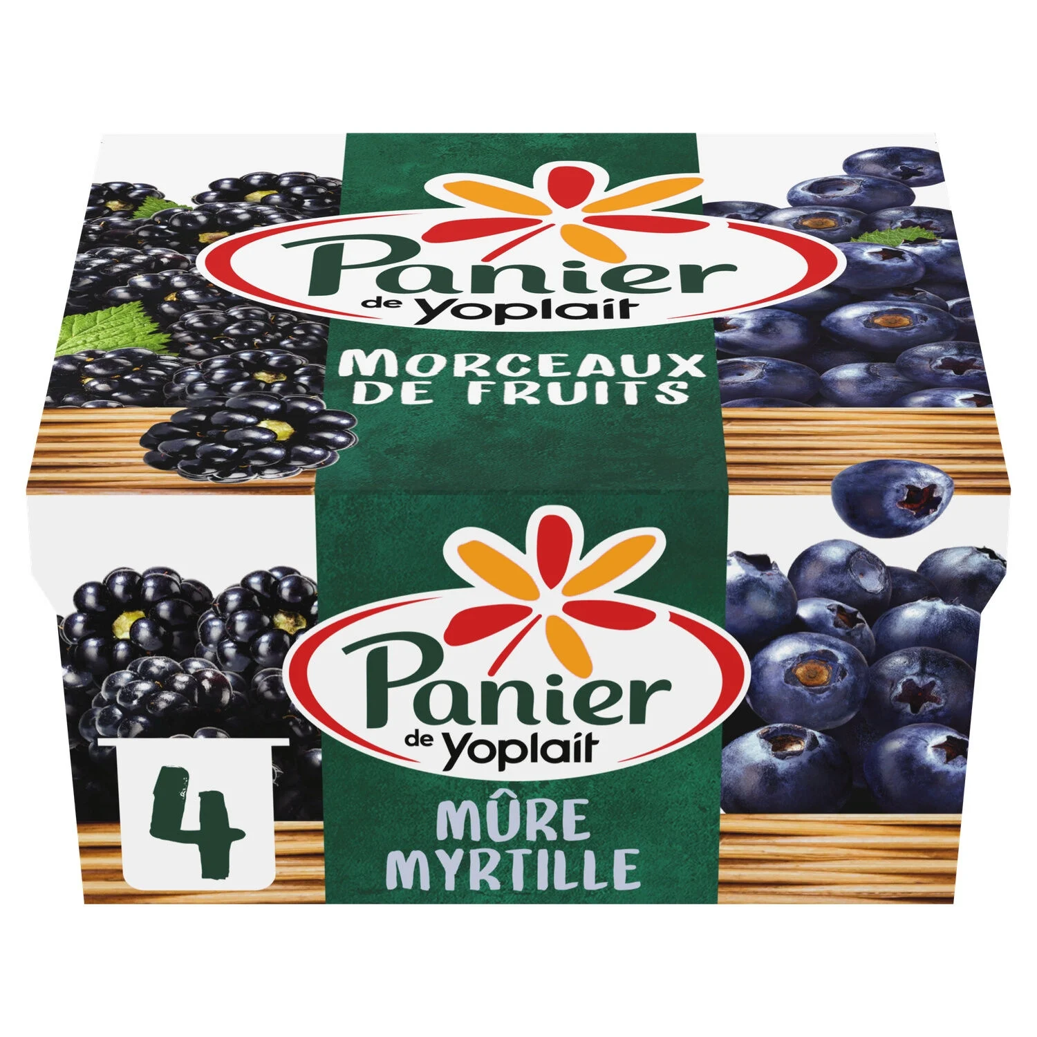 125gx4 Basket Blackberry Blueberry St