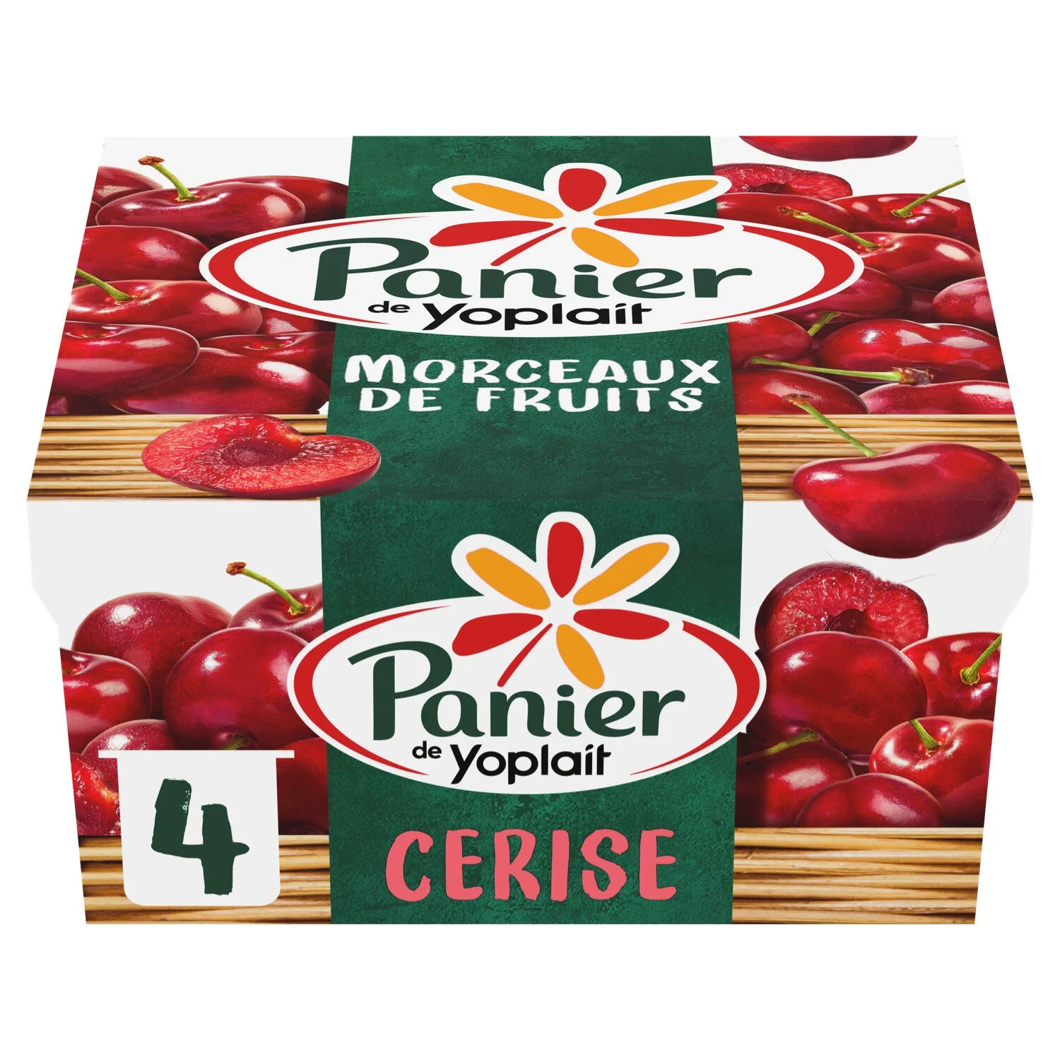 125gx4 Standard Basket Cherry