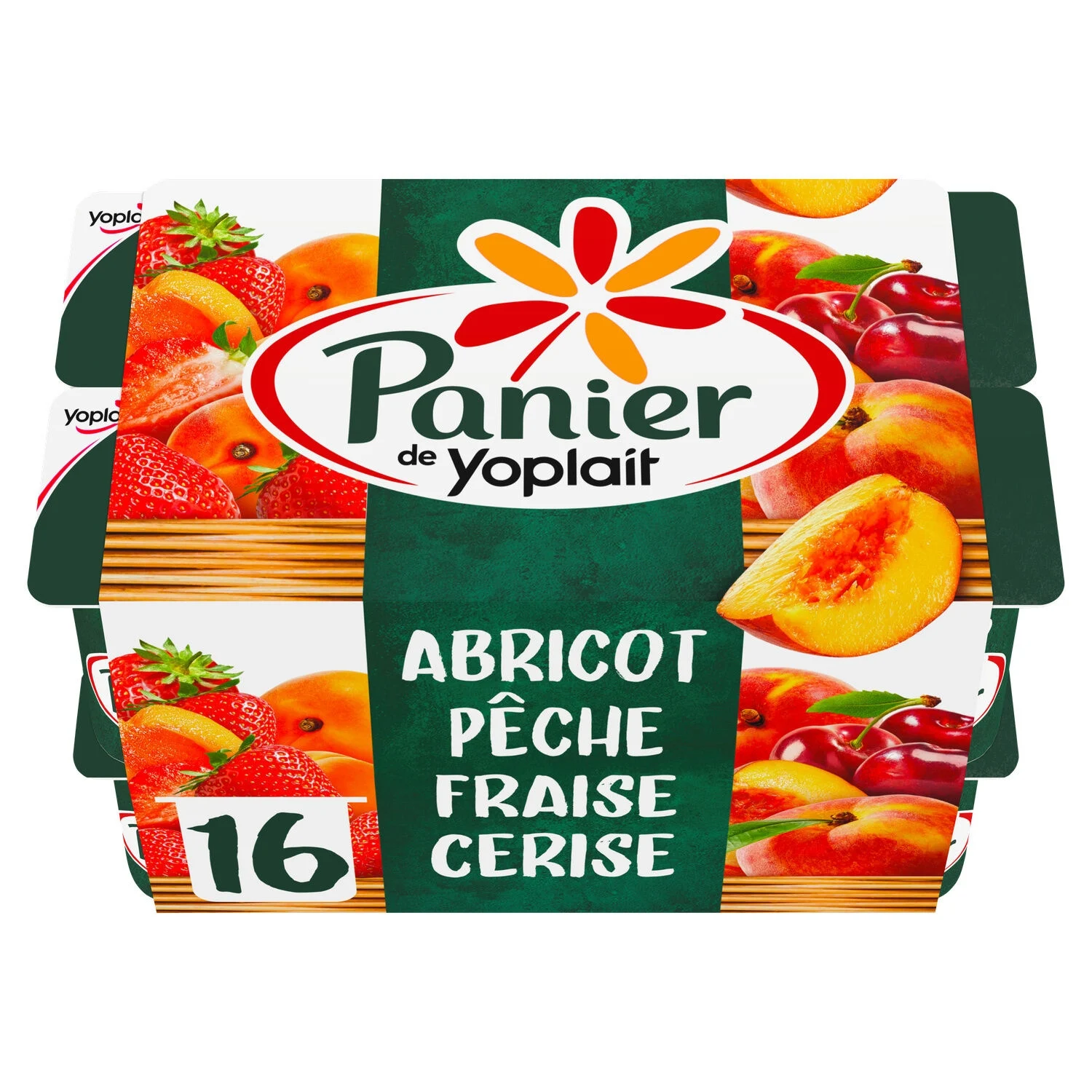 Cesto di frutta Panache 125gx16