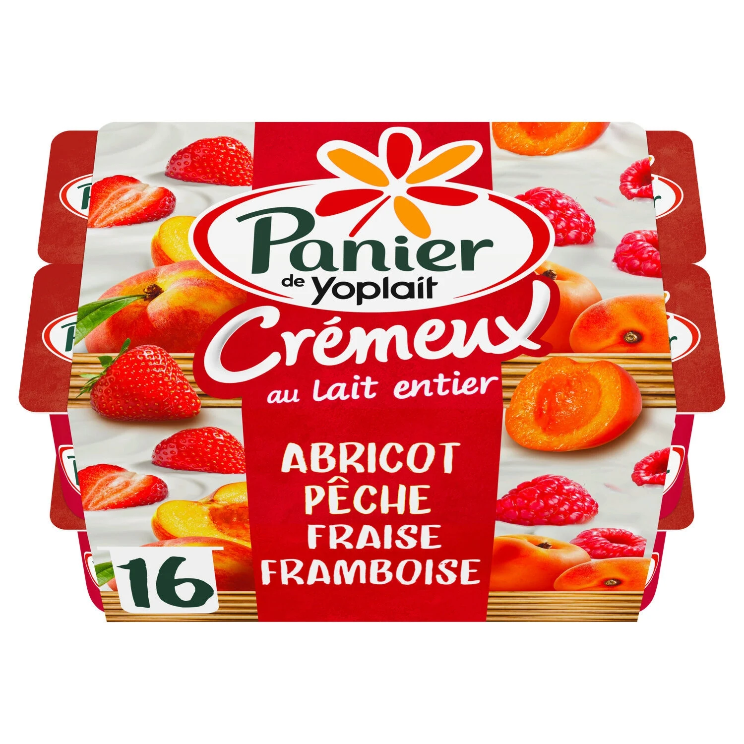 Panache Cremoso de Frutas 125gx16