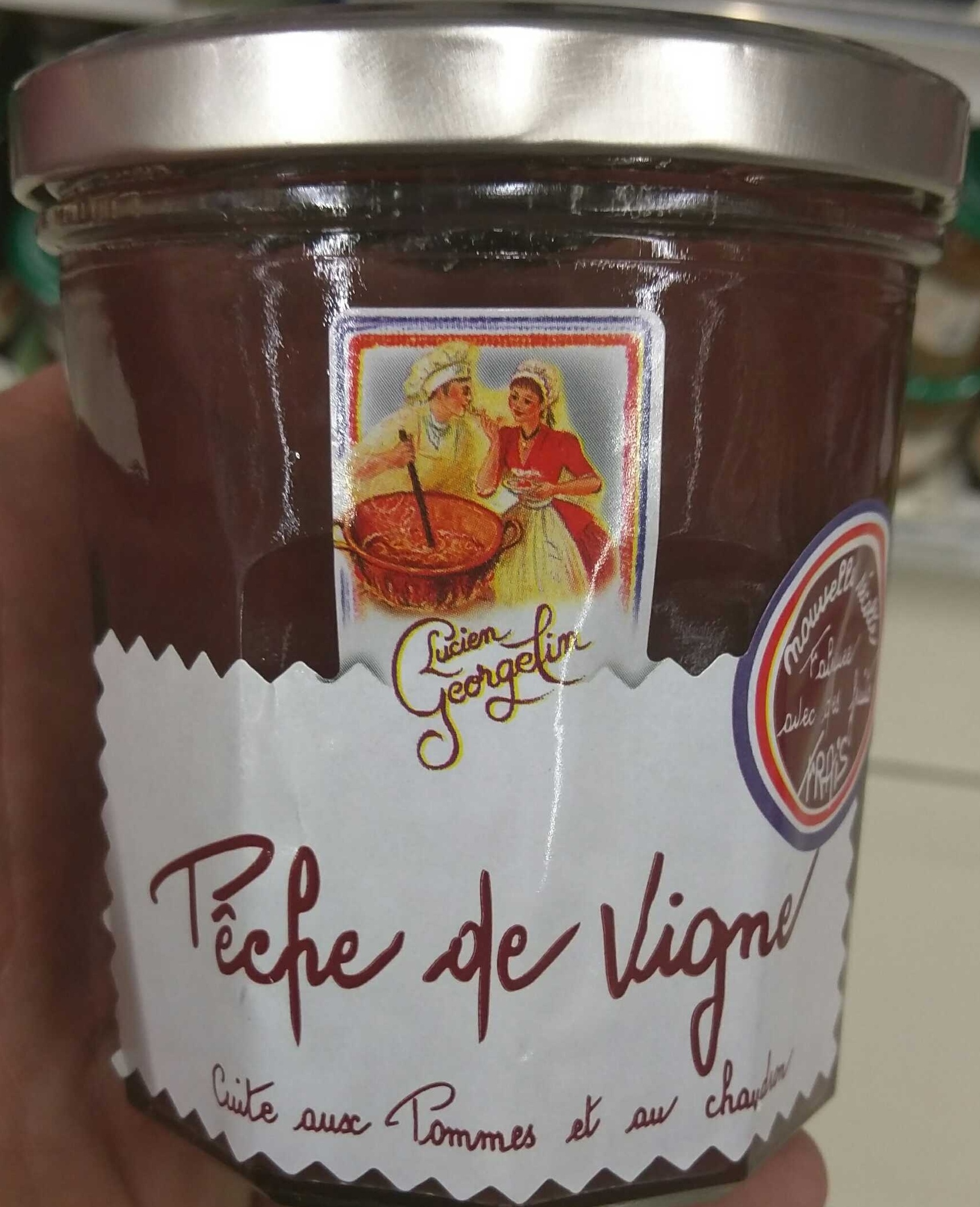 Préparation De Pêche De Vigne 320g - LUCIEN GEORGELIN