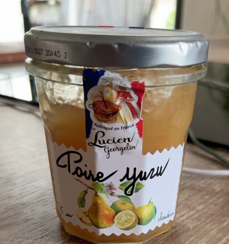 Préparation De Poire Yuzu 320g - LUCIEN GEORGELIN