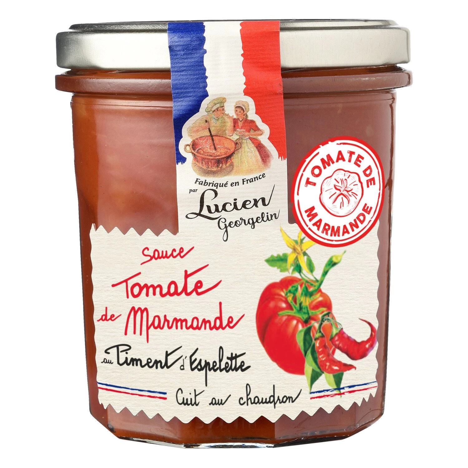 Salsa Di Pomodoro Marmande Con Pepe Di Espelette 300g - LUCIEN GEORGELIN