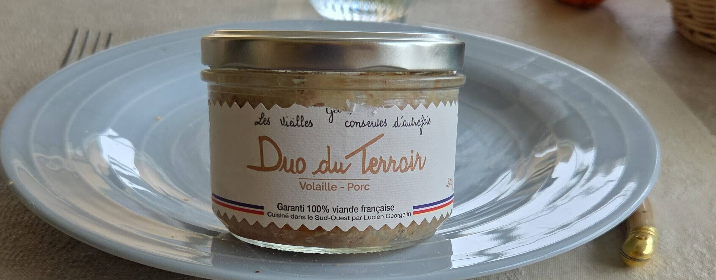 Pâté Duo Du Terroir 200g - LUCIEN GEORGELIN