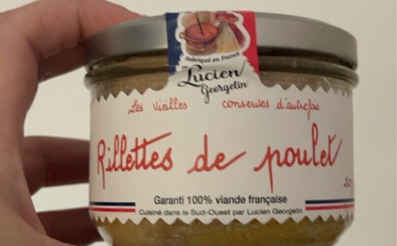 Rillettes De Poulet 220g - LUCIEN GEORGELIN