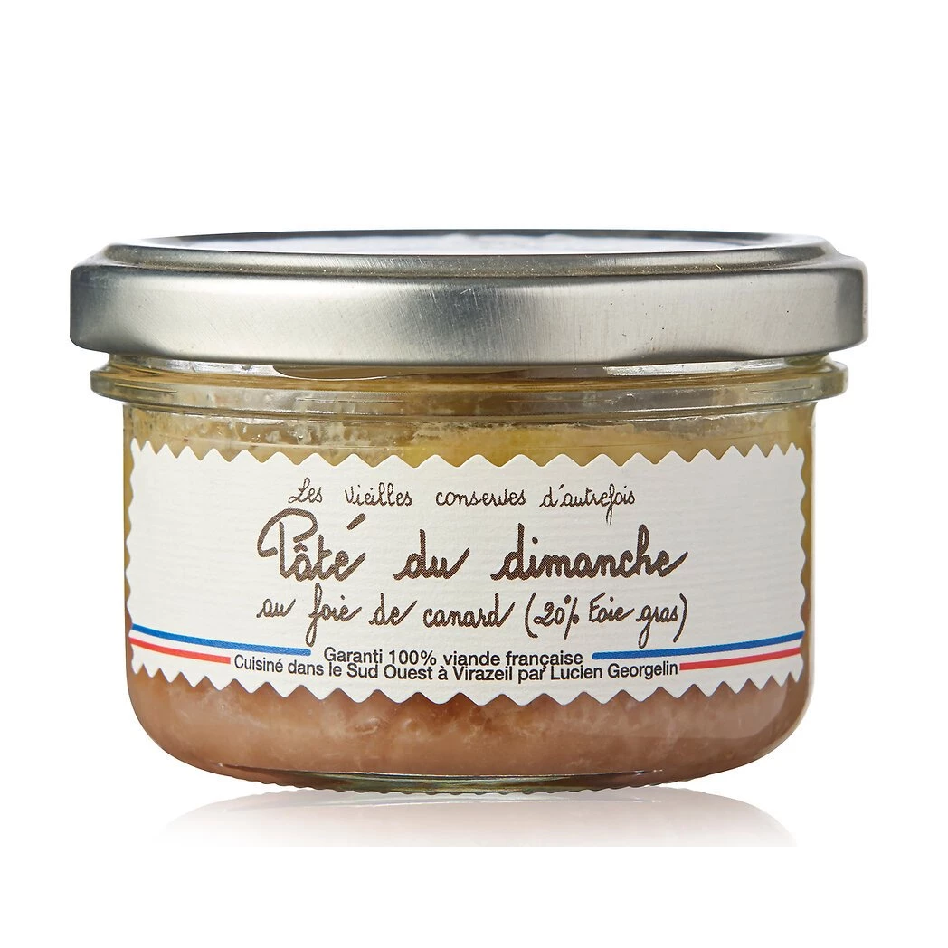 Pâté Du Dimanche Au Foie Gras  70g - LUCIEN GEORGELIN