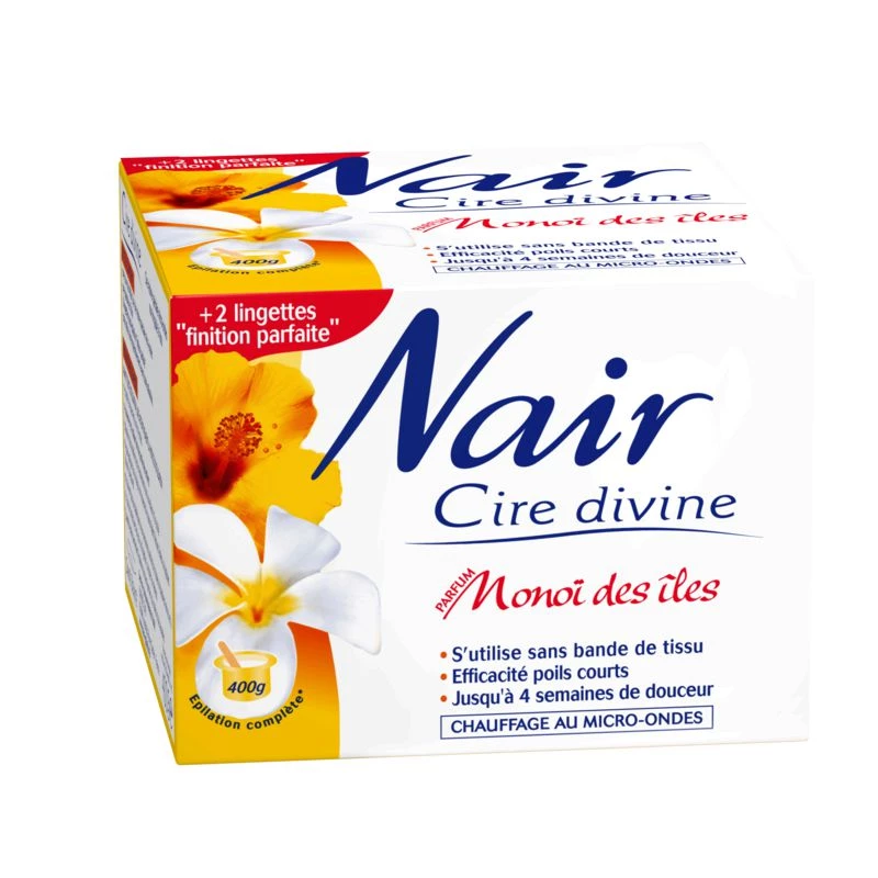 400g Cire Divino Monoi Nair