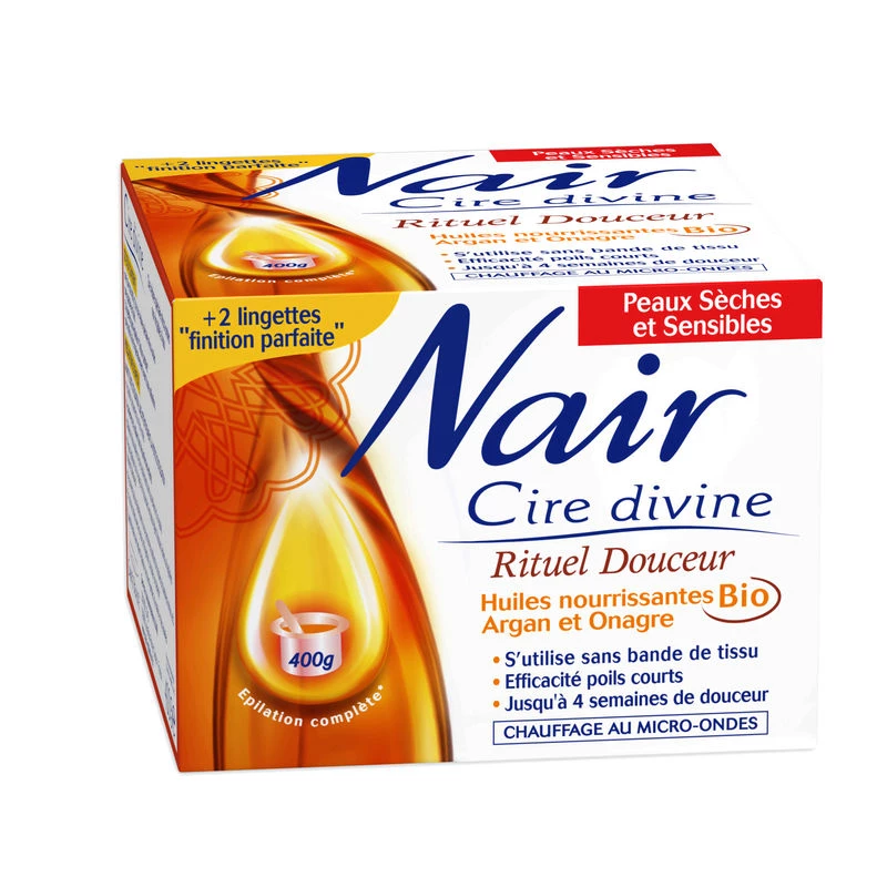 400g Cire Divine Rituel Nair