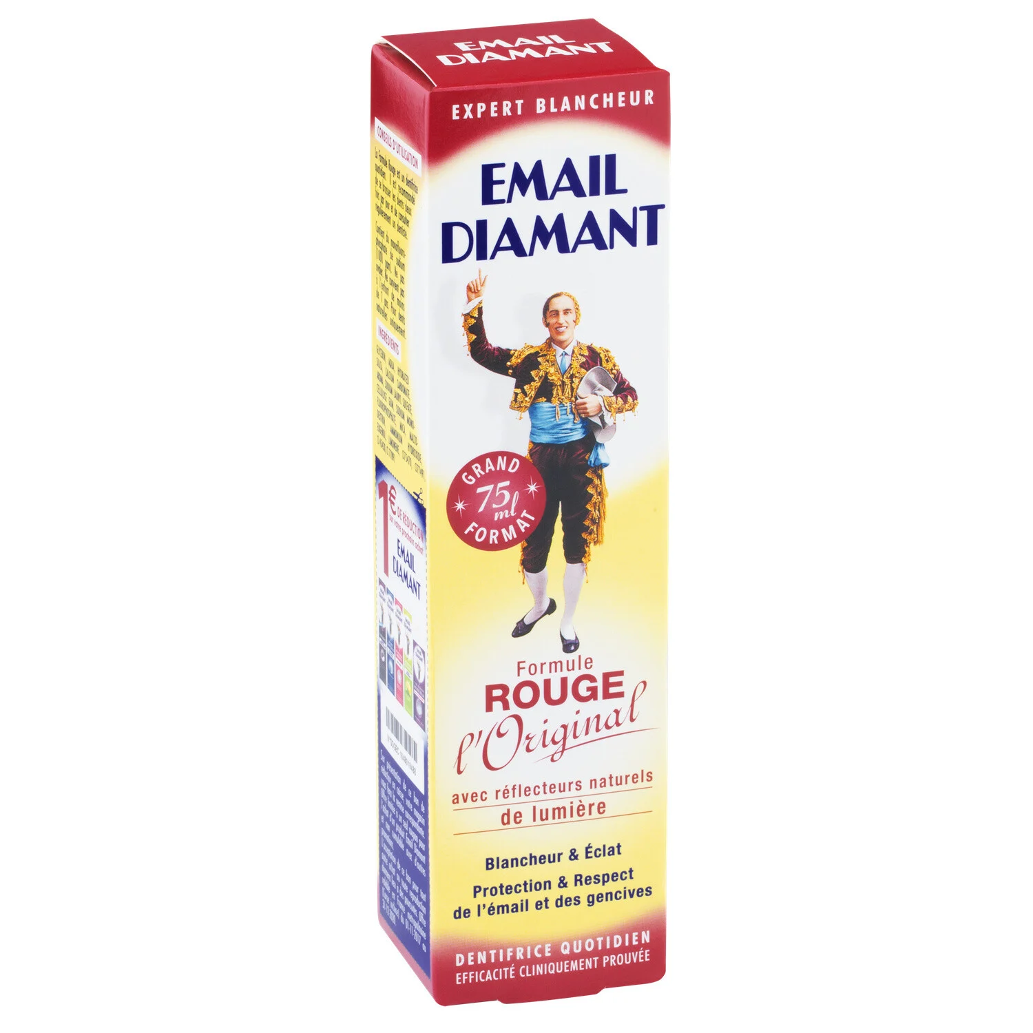 Dentifrice Formule Rouge L'original 75ml -  Email Diamant